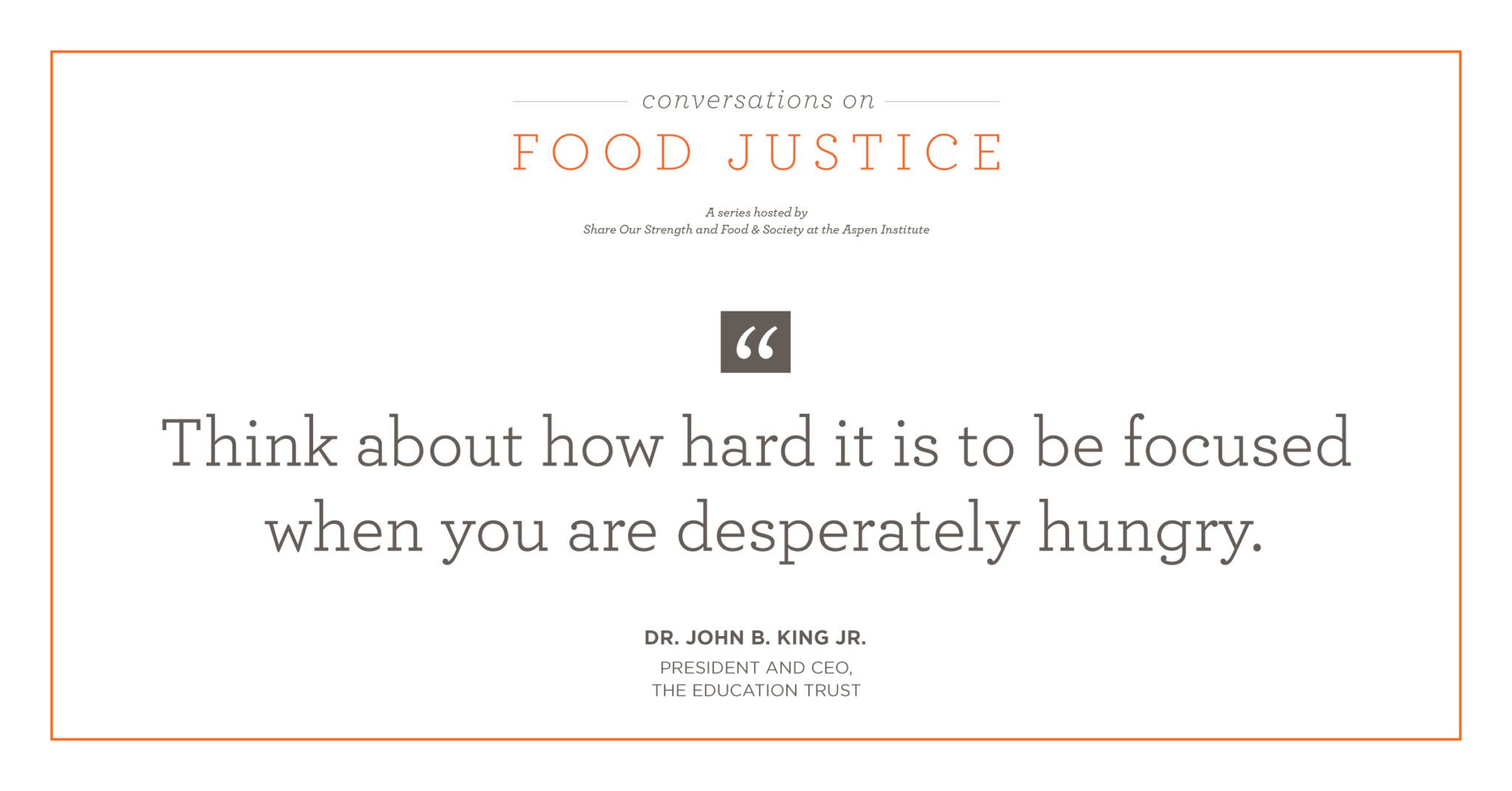 Food Justice Series Food Justice Movement No Kid Hungry